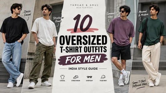10 Oversized T-Shirt Outfit Ideas for Men in India