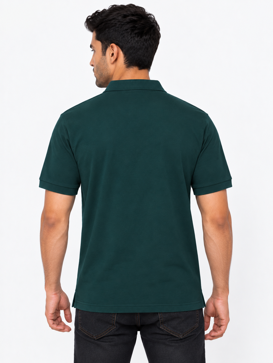 Petrol Blue Back Men’s Polo Shirt |