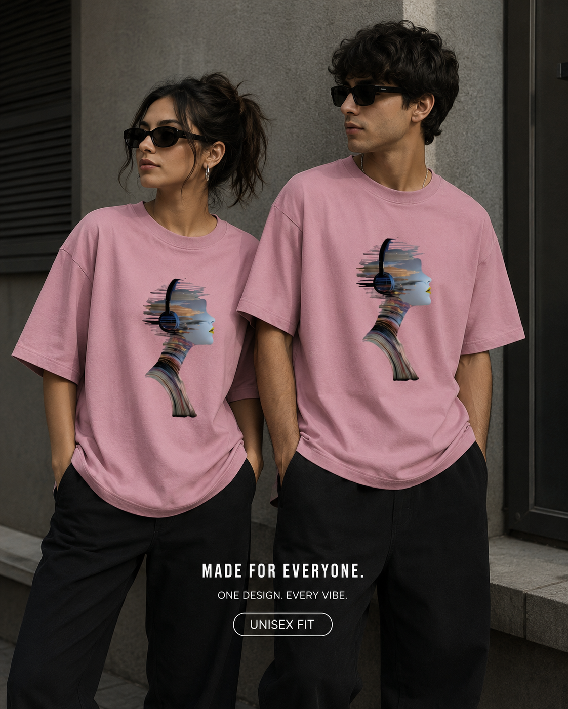 Premium Terry Oversized T-Shirt – 260 GSM | Unisex | Thread & Soul