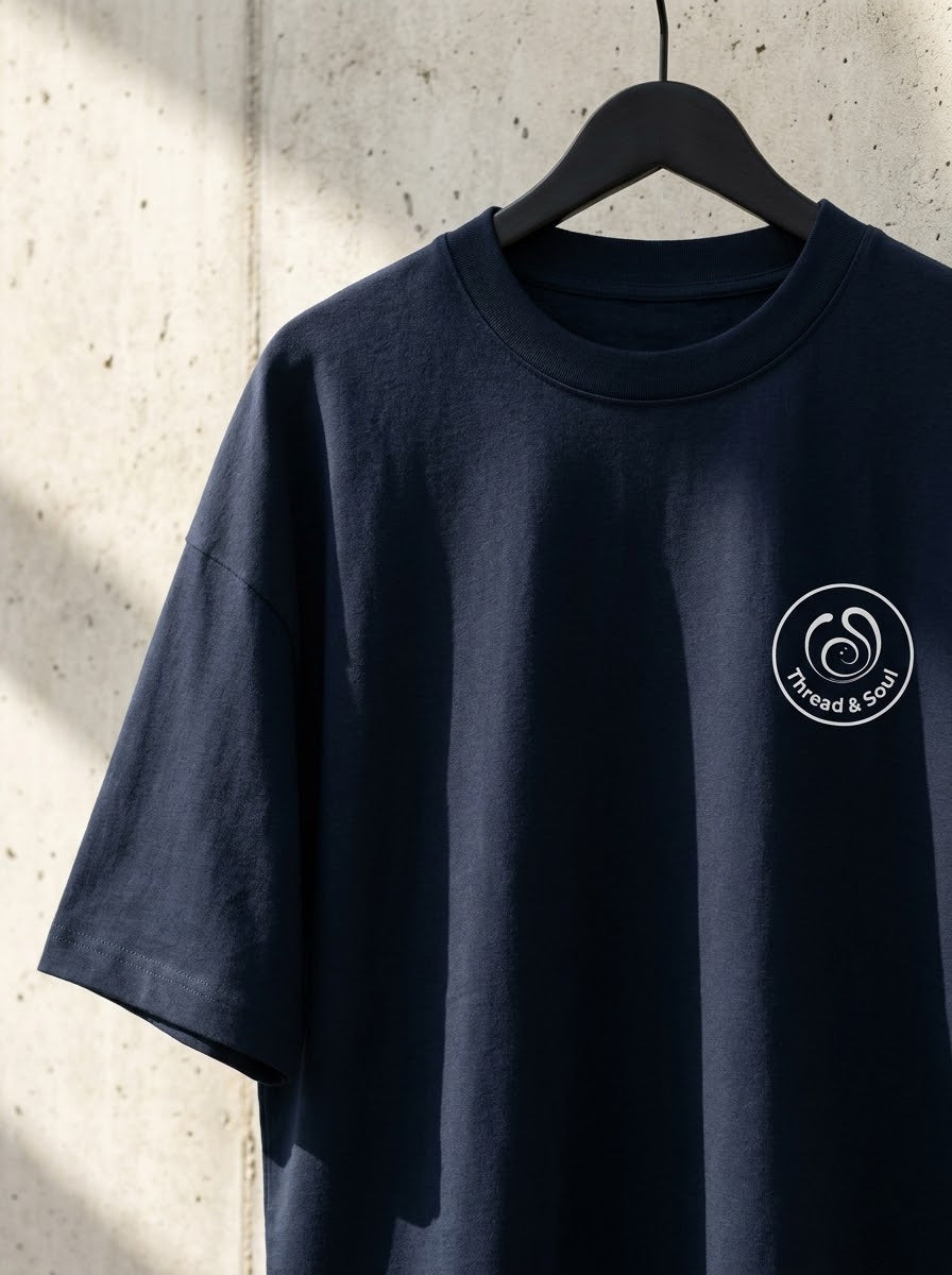 Premium Terry Oversized T-Shirt – 260 GSM | Unisex | Thread & Soul